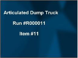 Enchère en direct démo Item #11