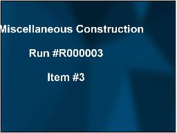 Enchère en direct démo Item #3