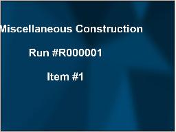 Enchère en direct démo Item #1