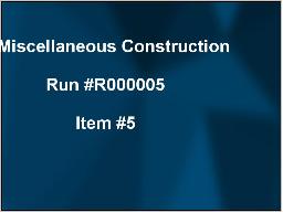 Enchère en direct démo Item #5