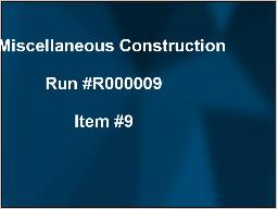 Enchère en direct démo Item #9