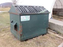bac à déchets en acier