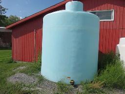 réservoir  rond en PVC 3000 gals