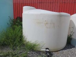 réservoir rond en PVC 1500 gls