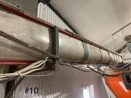 convoyeur à vis Rovibec 12 pces, 18 pds avec moteur 