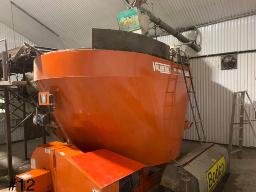  RTM mélangeur V-Mix 500 2.0 stationnaire, porte électrique moteur 50HP 