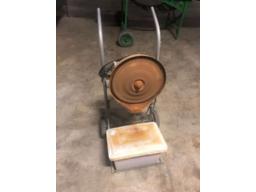 humidificateur de plancher sur roues avec time clook sur le 110 volts