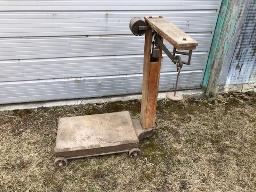 balance à pôteau 