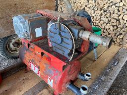 Universal pump,  oil collector, 5HP motor