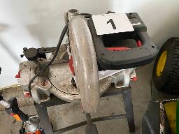 miter saw & bench