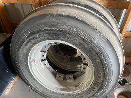 2- 11X24 tracer tires