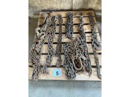 many chains /hooks ( different dimensions)