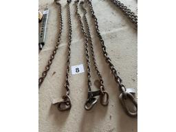 5 chaines dont 4 de sécurité 