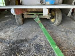 voiture plate-forme J.Deere 4 roues, 13 pds 