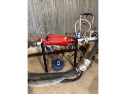 pompe à eau Amiad 4 pces avec boyau adapteur 6 pces  avec injecteur à engrais 