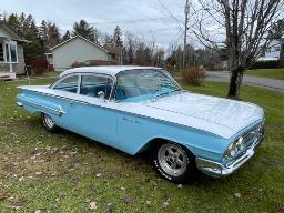 Chevrolet Belair 2 portes (bubble top) 1960