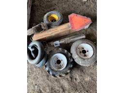 submersible pump, 4 wheels