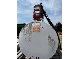 fuel tank  250gals tank w/electric pump 