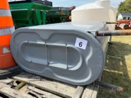 steel gaz tank  250 gals  ( grey)