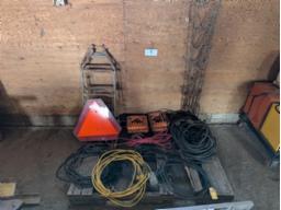 electric cord- traction aid- triangle- chains