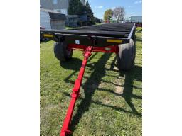 Horst running gear round bale wagon 32 ft , electric brakes- lights 