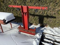 treuil &agrave; billots artisanal