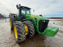 2008 J.Deere 8530, 4Wd, Hp, NIV: RW8530D024029, cab/air, IVT trans. , 520/85/46 , 400/80/70R34, duals on each wheel, 4 remotes, 20 weights, 8385 hrs 