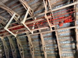 Lessard hay conveyor 50 ft w/diverter & motor