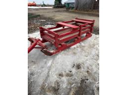 sleigh w/double hitch pole 