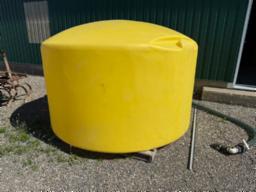 round PVC tank  1000 gls 