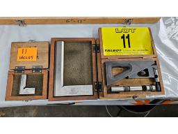 LOT DE (2) &Eacute;QUERRES DE PR&Eacute;CISION ET (1) JAUGE DE R