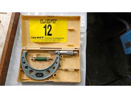 MICROM&Egrave;TRE "MITUTOYO" 3"-4", .0001