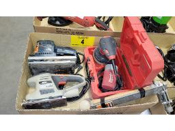 LOT DE (3) SABLEUSES DONT (1) ORBITALE "MILWWAUKEE