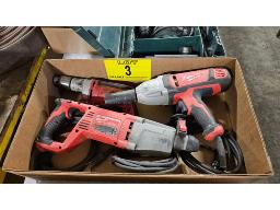 LOT COMPRENANT CL&Eacute; &Agrave; CHOC IMPACT &Eacute;LECTRIQUE "MILWA