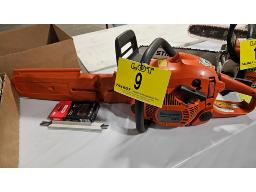 SCIE &Agrave; CHA&Icirc;NE "HUSQVARNA" 445, CHA&Icirc;NE ET LIMES EN 