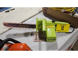 SCIE &Agrave; CHA&Icirc;NE &Eacute;LECTRIQUE "POULAN" 16', MOD. 1630, 