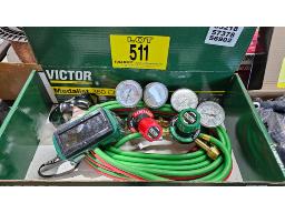 ENS. DE CADRANS, BOYAU, LUNETTES VICTOR POUR OXYCO