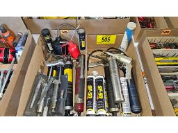 LOT DE FUSILS &Agrave; GRAISSER PNEUMATIQUES ET CONVENTIO