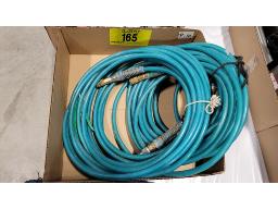 LOT DE (2) BOYAUX &Agrave; AIR ET (1) SOUFFLETTE &Agrave; AIR