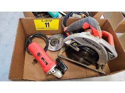 SCIE RONDE "B&D" LASER, RECTIFIEUSE (GRINDER) "KIN