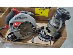 SCIE CIRCULAIRE &Eacute;LECTRIQUE "SKILL SAW" 7 1/4" ET T