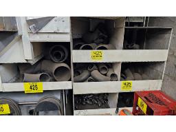 LOT DE COUDES EN ACIER ET BOULES