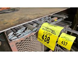 LOT D'ENV. (84) BARRES 1 1/2" X 19' ARRONDIS ET 1"