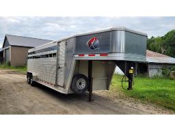 REMORQUE &Agrave; B&Eacute;TAIL "KIEFER", MOD. LIVESTOCK, S&Eacute;RIE 