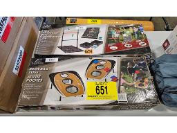 ENSEMBLE DE (2) JEUX AVANT-MATCH ET POCHE