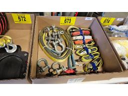 ENSEMBLE DE COURROIES, RATCHET, MANILLE, &Eacute;LINGUE