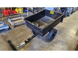 REMORQUE 1 ESSIEU, 30'' X 40'' X 12'' AVEC PES&Eacute;E