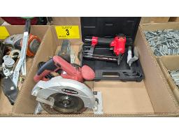 LOT COMPRENANT SCIE RONDE KING CANADA, CRAMPEUSE &Agrave;