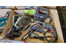 LOT COMPRENANT PISTOLET POUR SOUDURE, PERCEUSE, SC