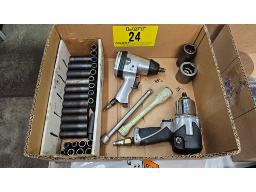 LOT DE (2) IMPACTS PNEUMATIQUES 1/2 DRIVE AVEC EXT